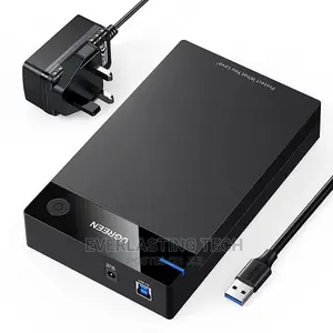 UGREEN USB 3.0 3.5"/2.5" Hard Drive Enclosure With UK Power