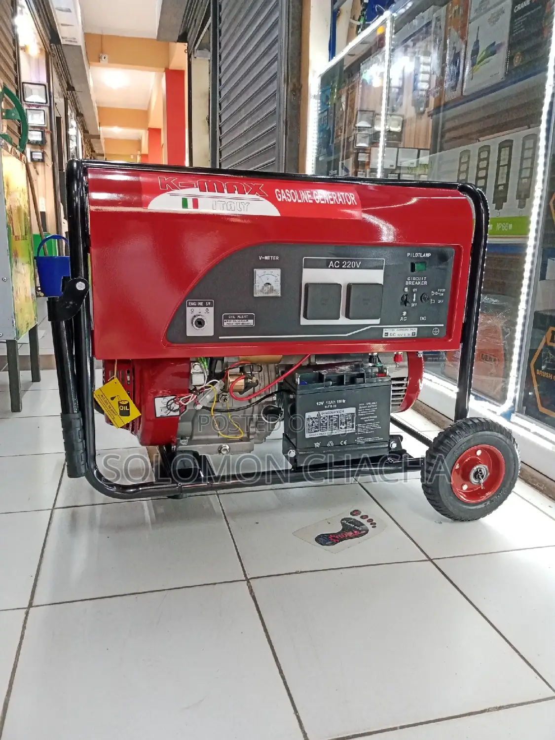Kmax 12kva Keystart Gasoline Generator