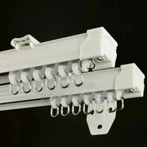 PVC Straight Curtain Rails