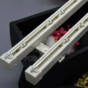 PVC Straight Curtain Rails