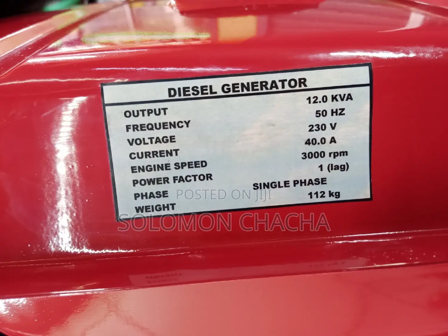 Kmax 12kva Keystart Gasoline Generator