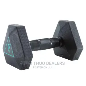 5kg Hexagonal Dumbbells