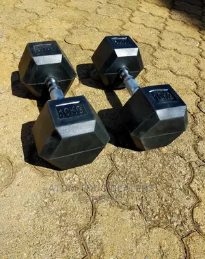 10kg Hexagonal Dumbbells Brand New