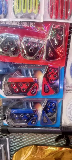 Black,Red,Blue Manual Classy Nonslip Pedal Covers