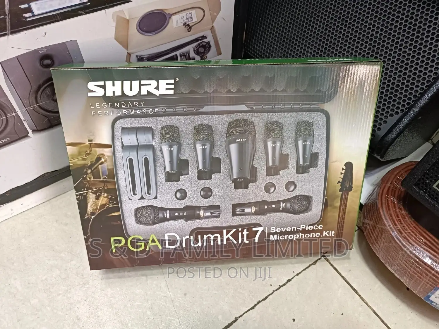 Shure PGA 7 Piece Drum Mics