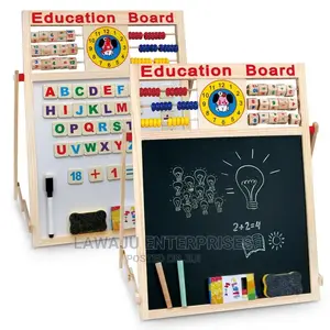 Wooden Multifunctional Drawing Writing Kids Board Toy