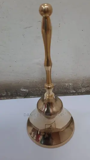 Brass School Bell Medium Size