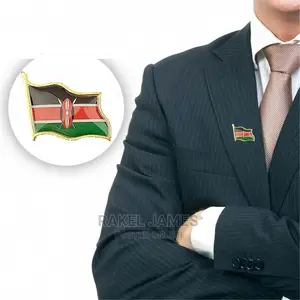 Kenyan Flag Brooch