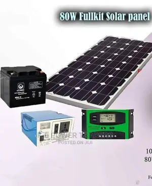 Fullkit 80watts Solar System
