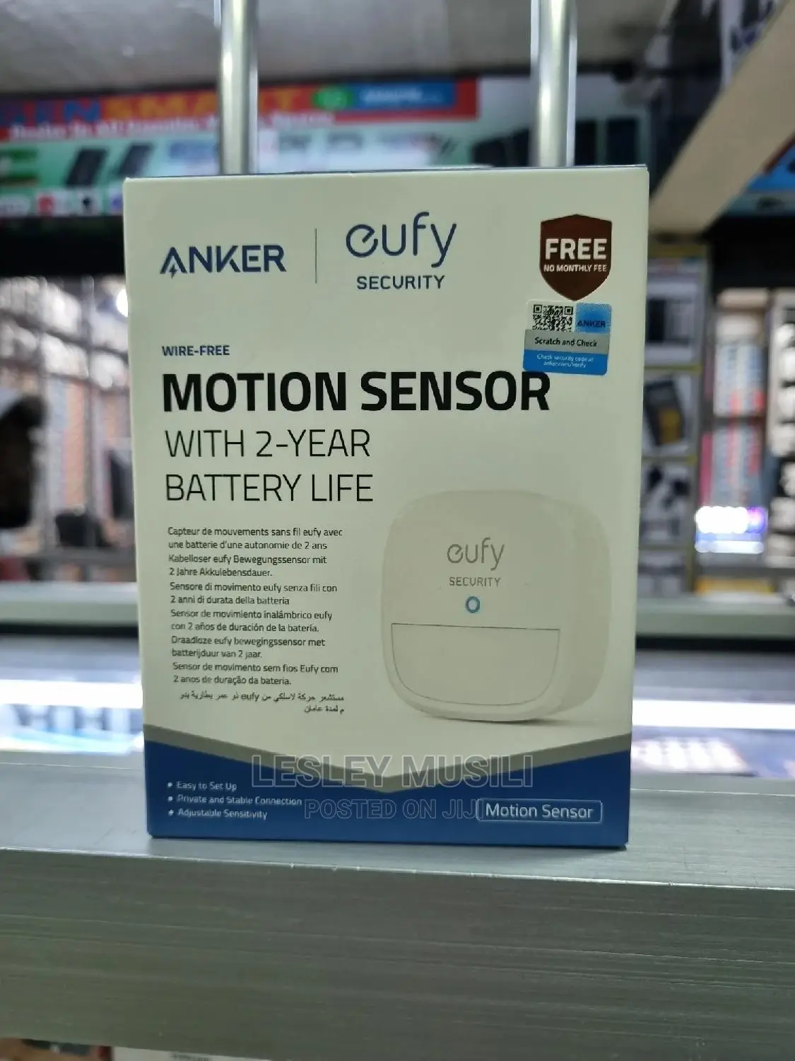 Anker Motion Sensor Eufy Security Camera