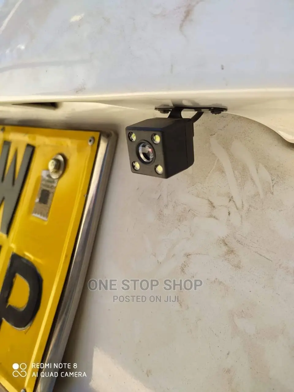 Car Installed With Led Reverse Camera