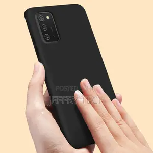 Back Cover for Samsung Galaxy A02s Semi-Rigid Silicone Soft-