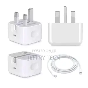 Apple 20 Watt Power Adapter Charger USB-C to USB-C Cable Fo