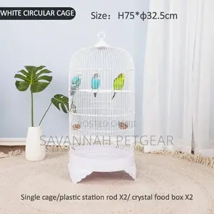Luxury Round Bird Cage With Stand