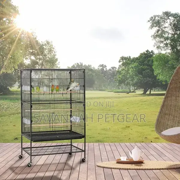 Hammertone Large Rolling Bird Cage