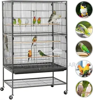 Hammertone Large Rolling Bird Cage