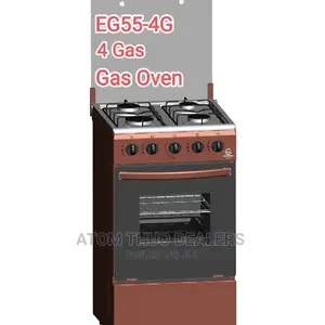 Eurochef Standing Cooker 4 Burners+ Oven