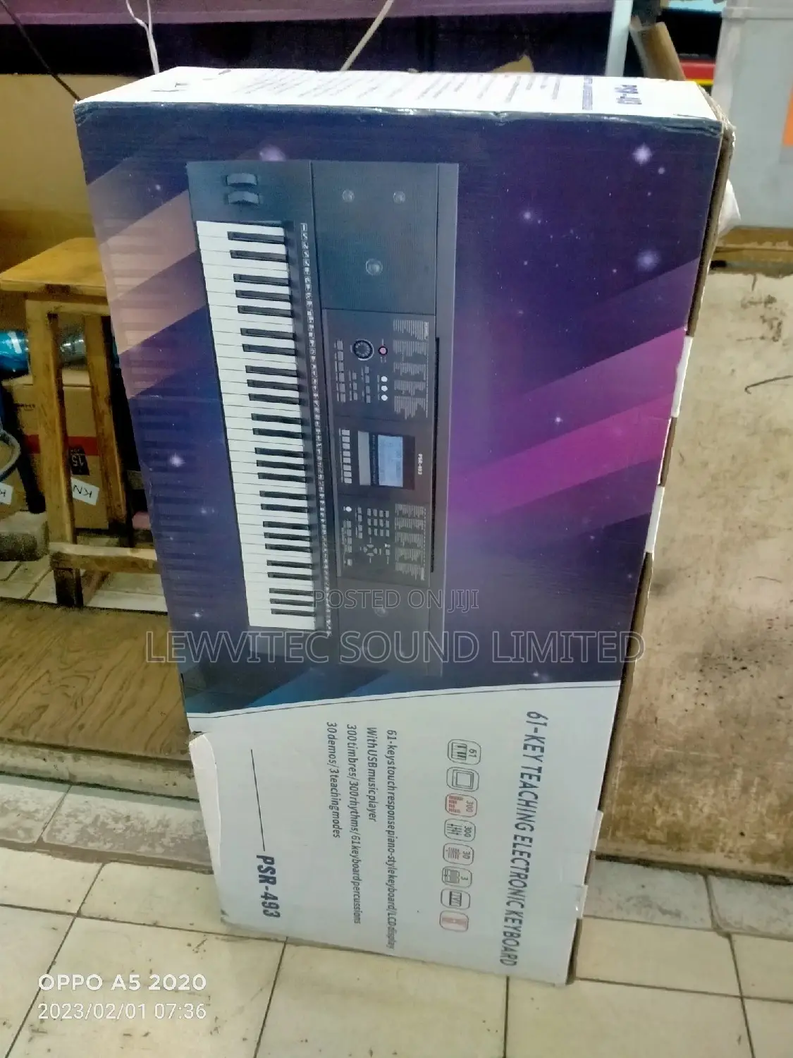 PSR -493 Keyboard