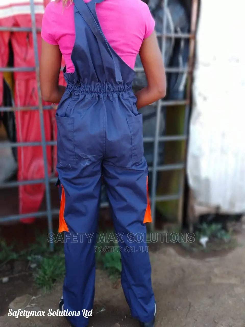 Cargo Pocket Overall/Dungaree