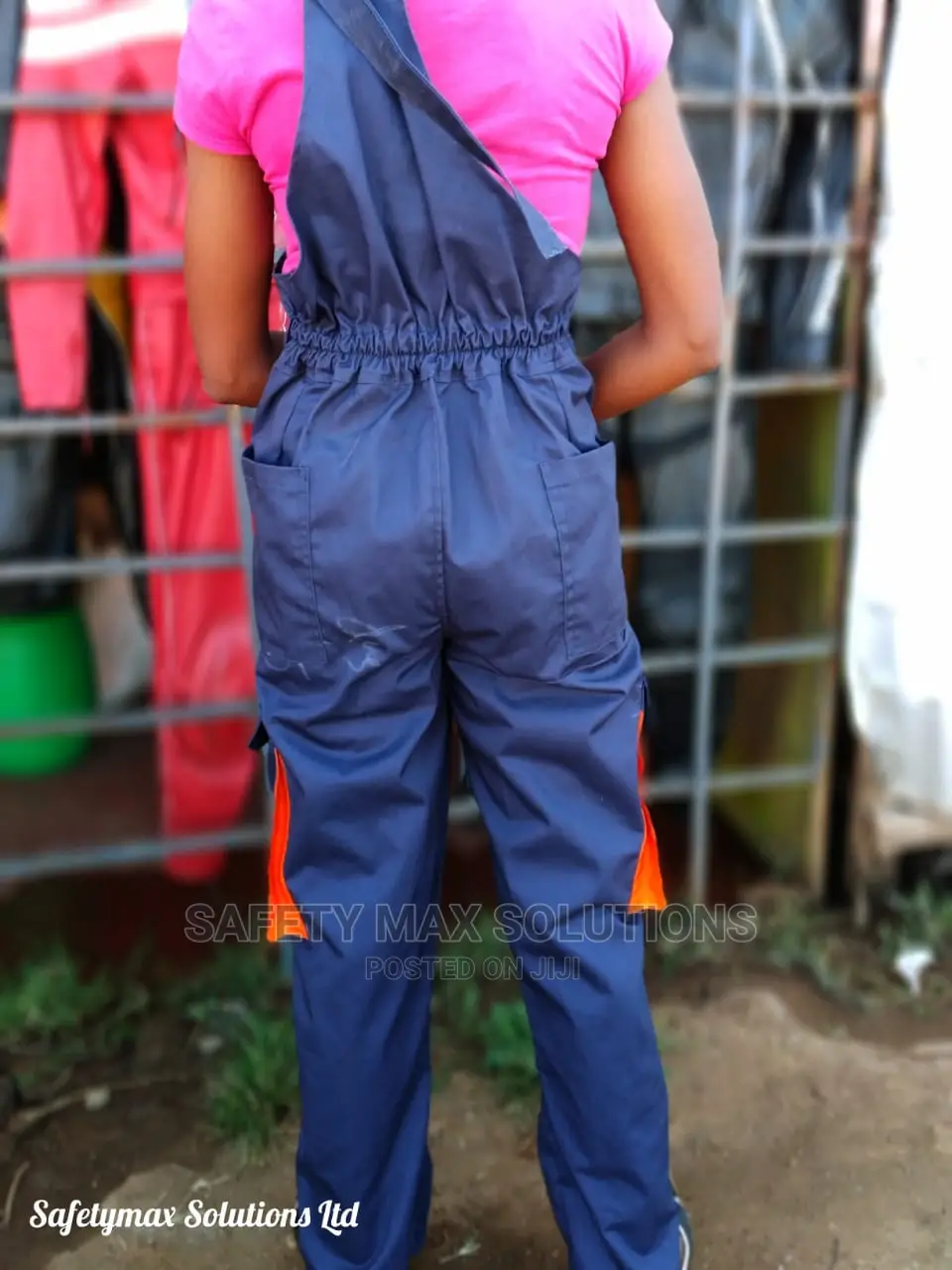 Cargo Pocket Overall/Dungaree
