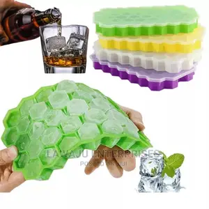 Silicon Ice Cube Tray - 37 Cubes