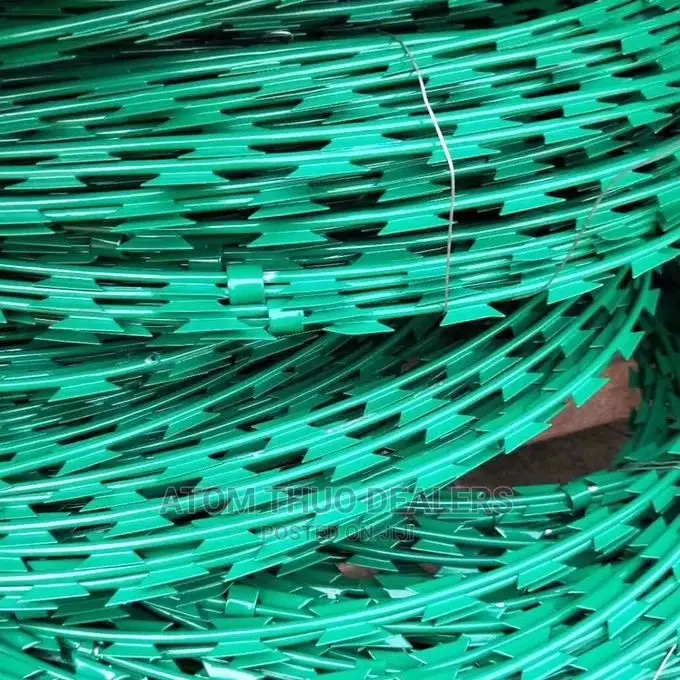 Quality Green Razor Wire