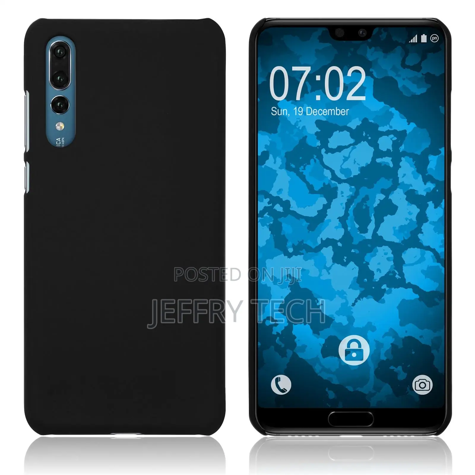 Hardcase for Huawei P20 Pro Case Rubberized Cover-