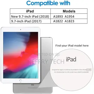 Case for iPad (9.7-Inch, 2018/2017 Model, 6th/5th Generation