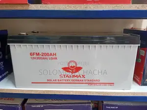 Starmax 200ah/12v Solar Battery