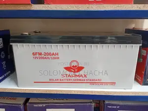 Starmax 200ah/12v Solar Battery