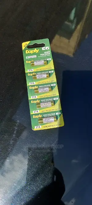 27A Car Remote Key Batteries (5pc Pack)
