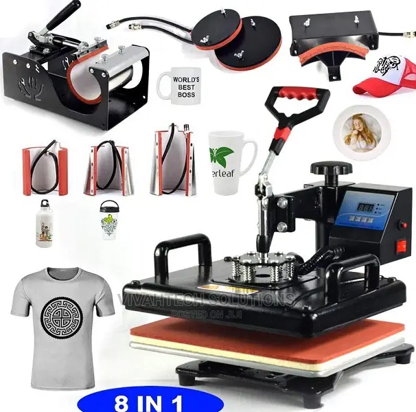 Heat Press 8 In 1