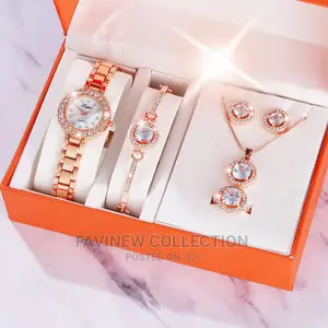 Diamond Luxury Jewelry Gift Set Package