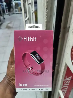 Fitbit Luxe Fitness and Wellness Tracker (Red)