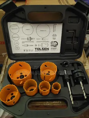 Metal Hole Saw Set Tolsen 9pcs Bi-metal Hole Saw Set 75860