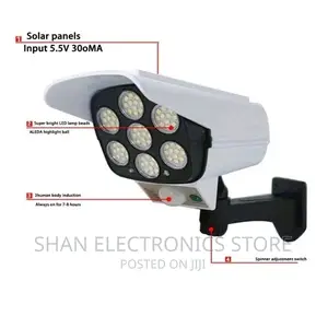 Solar Dummy CCTV Realistic Looking Lights