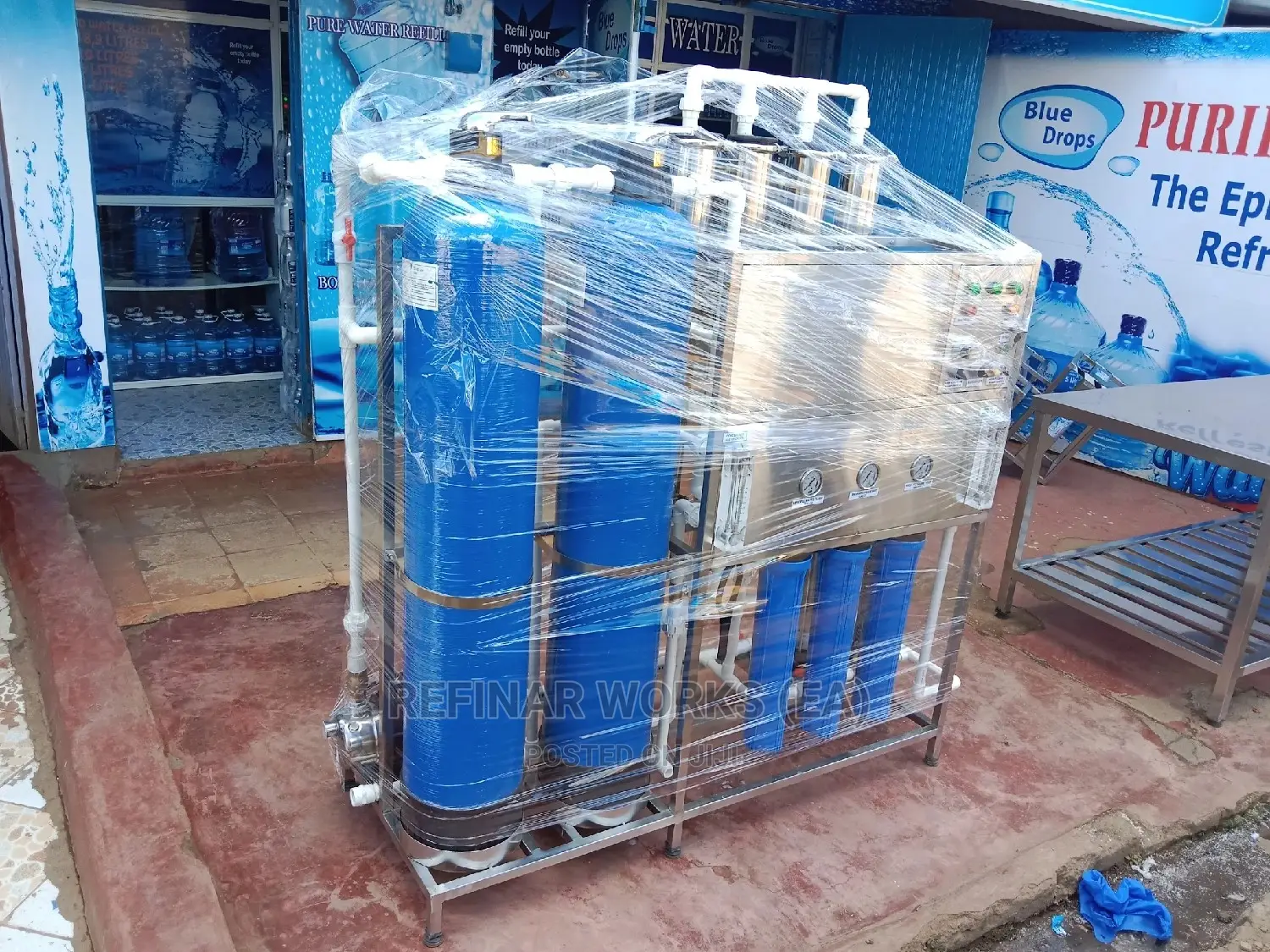 Water Purification - Treatment - Packaging - Refilling
