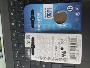 Cmos CR2016 Lithium Battery 3V, 5 Pack