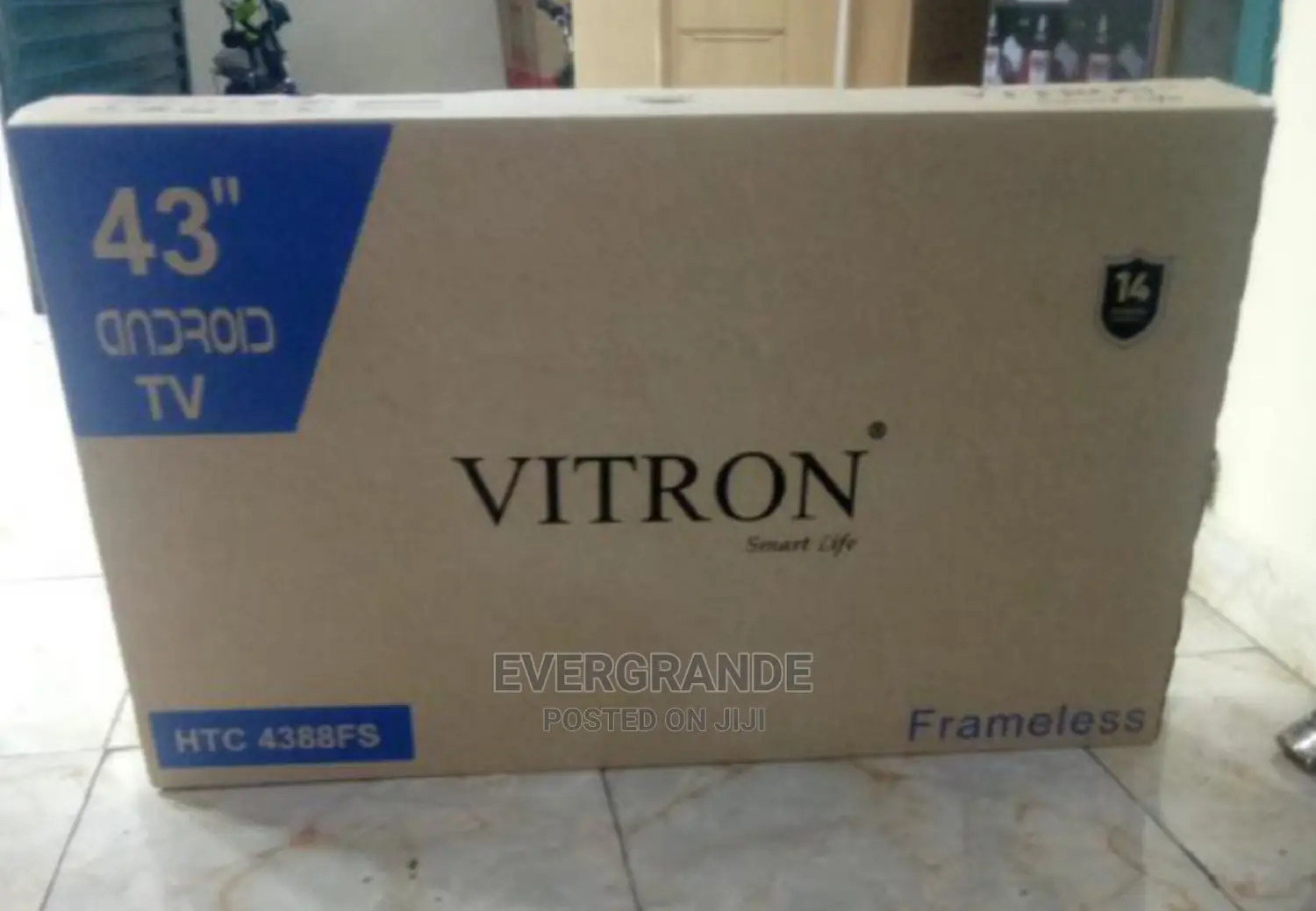 Vitron 43 Inches Smart Android Tv