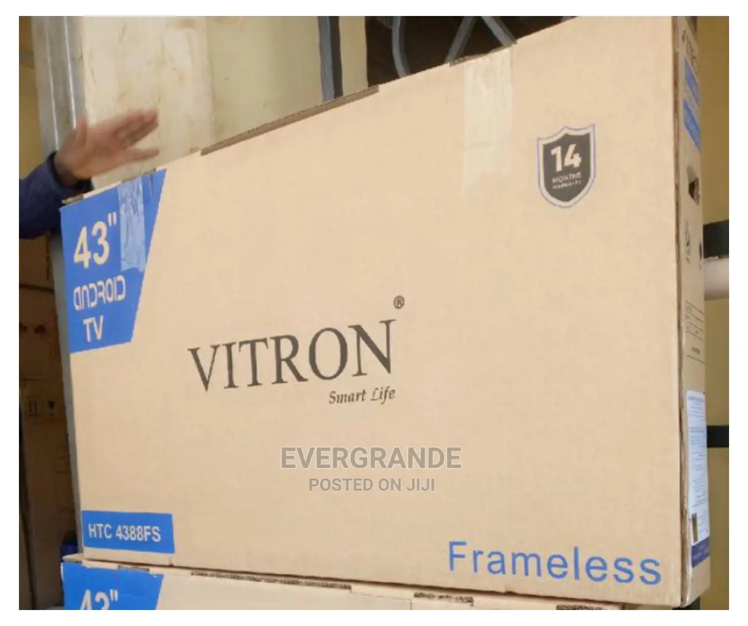 Vitron 43 Inches Smart Android Tv