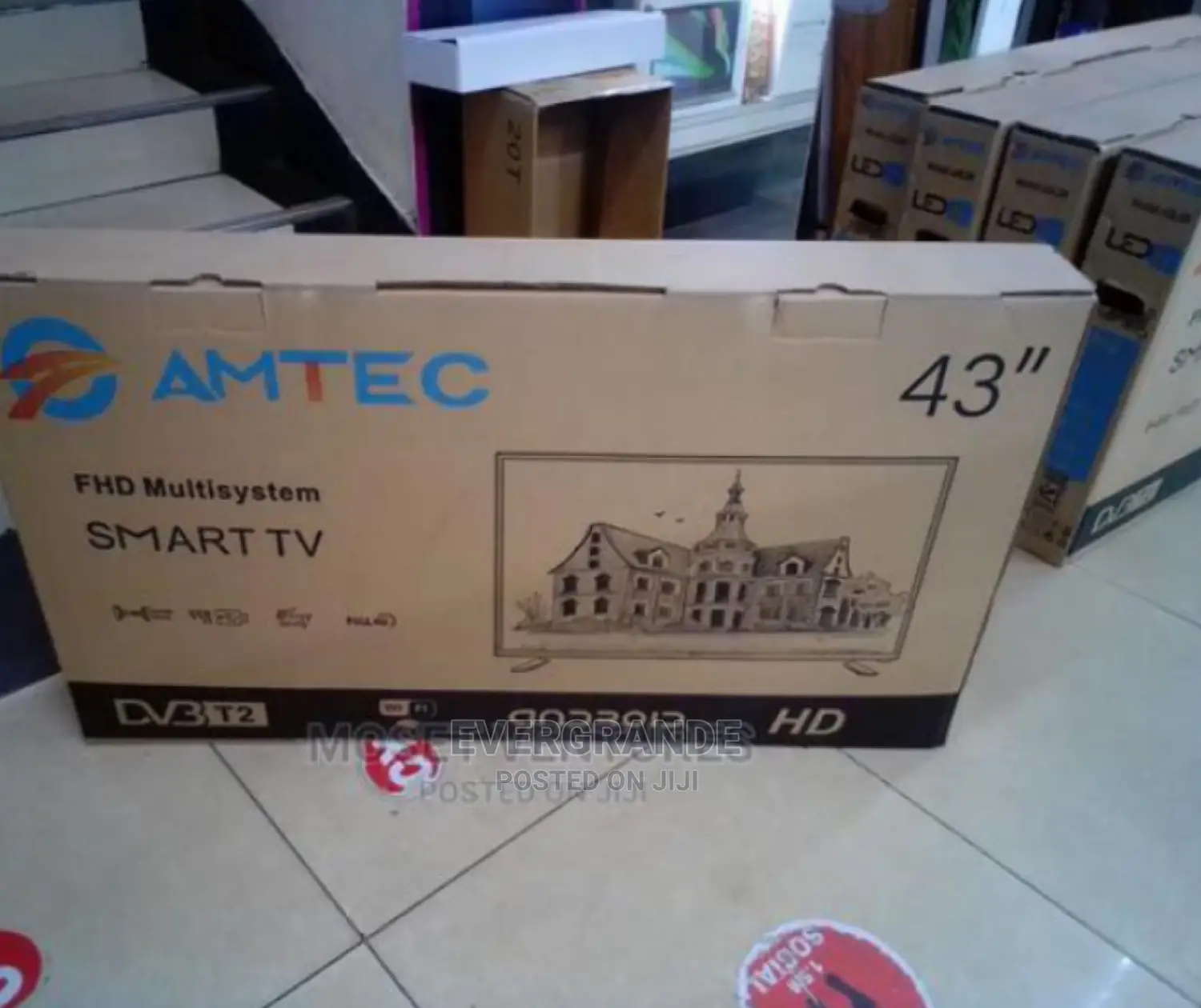 Amtec 43 Inches Smart Android Tv.