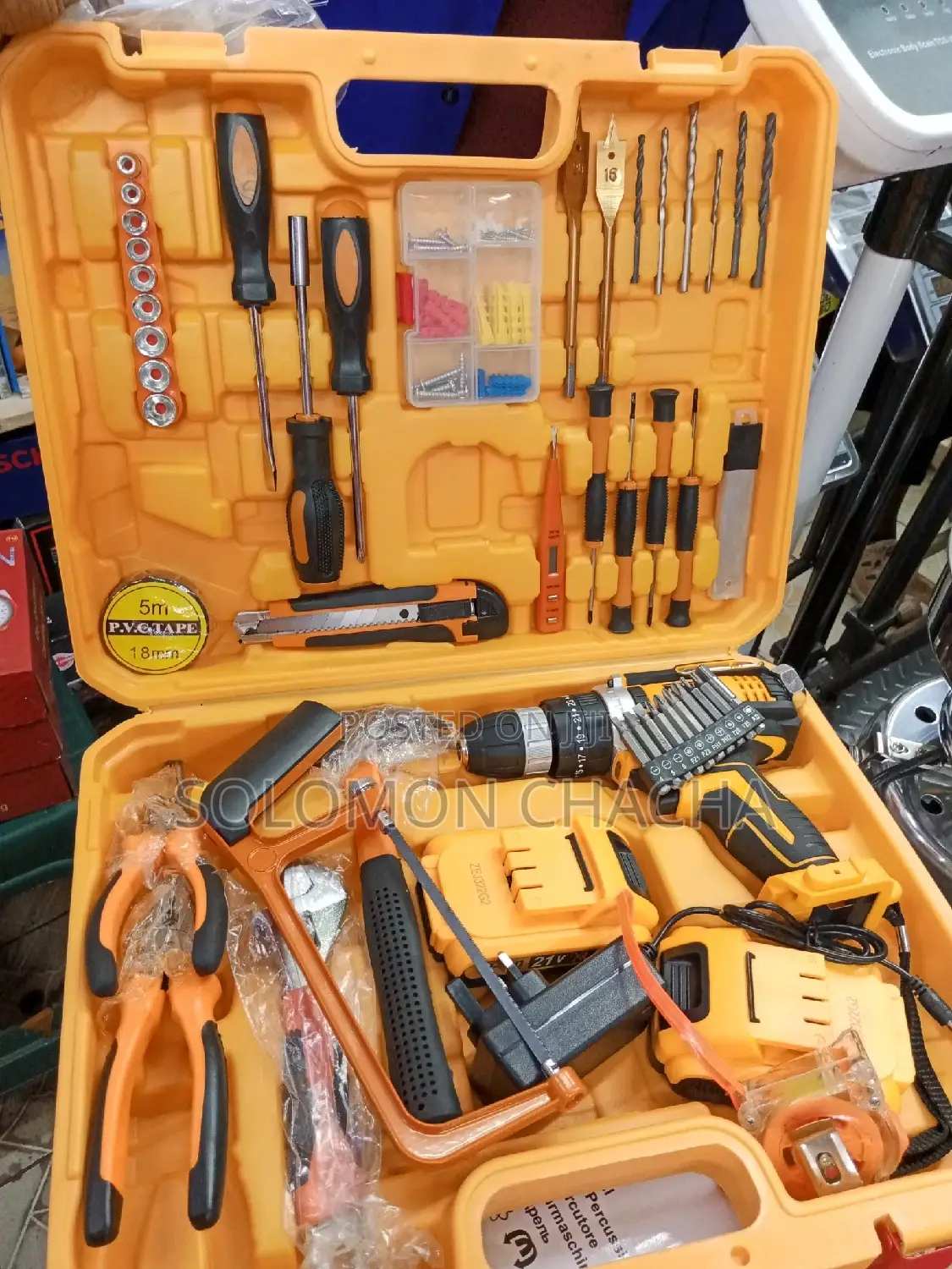Dewalt Dc Drill Kit Tools