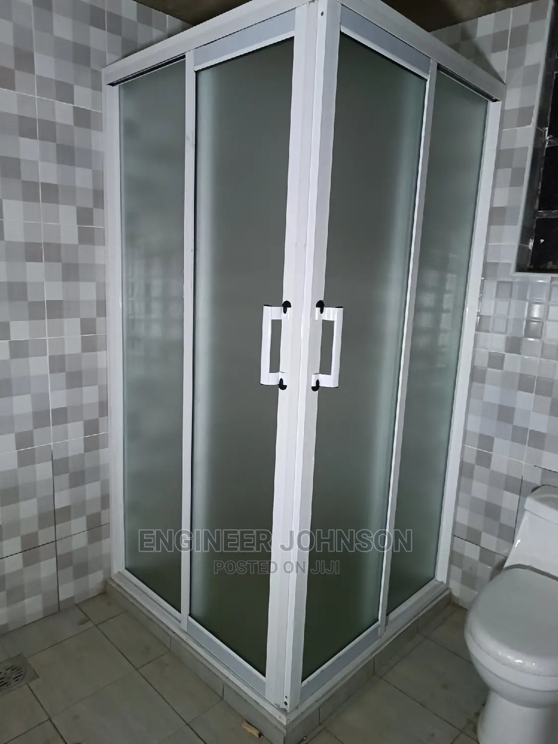 Corner L-shape Shower Cubicle