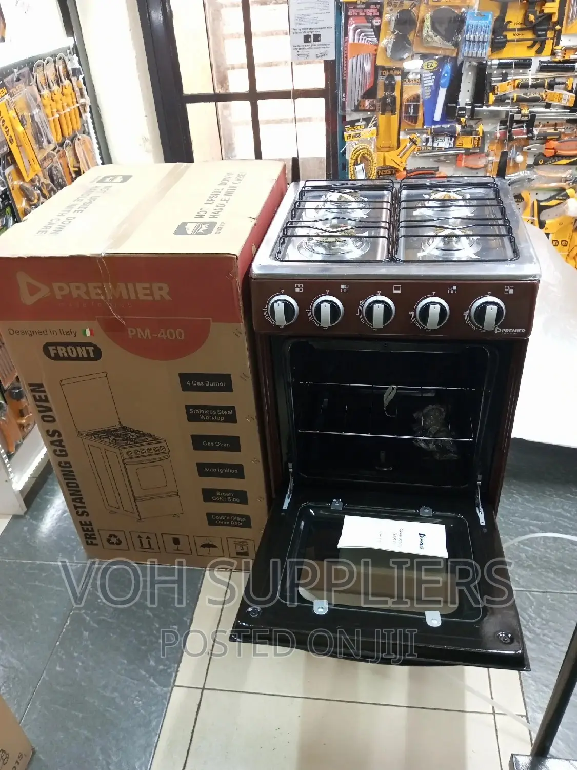 4 in 1 Gas Cooker With Oven 55*55