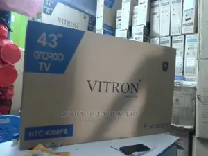 Vitron 43 Inches Flameless Smart Android Tv