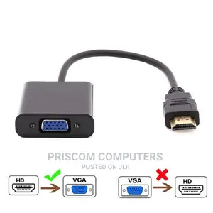 Hdmi to VGA Cable Converter Adapter (1080PX HDTV to VGA)