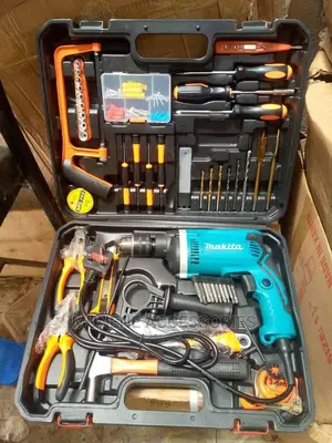 MAKITA 710W Electric Impact Hammer Drill 117PC Toolset