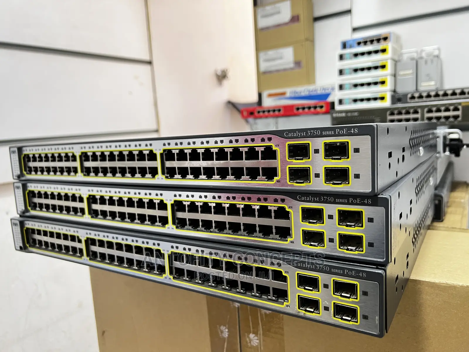 Cisco Catalyst 3750 48 Port Poe