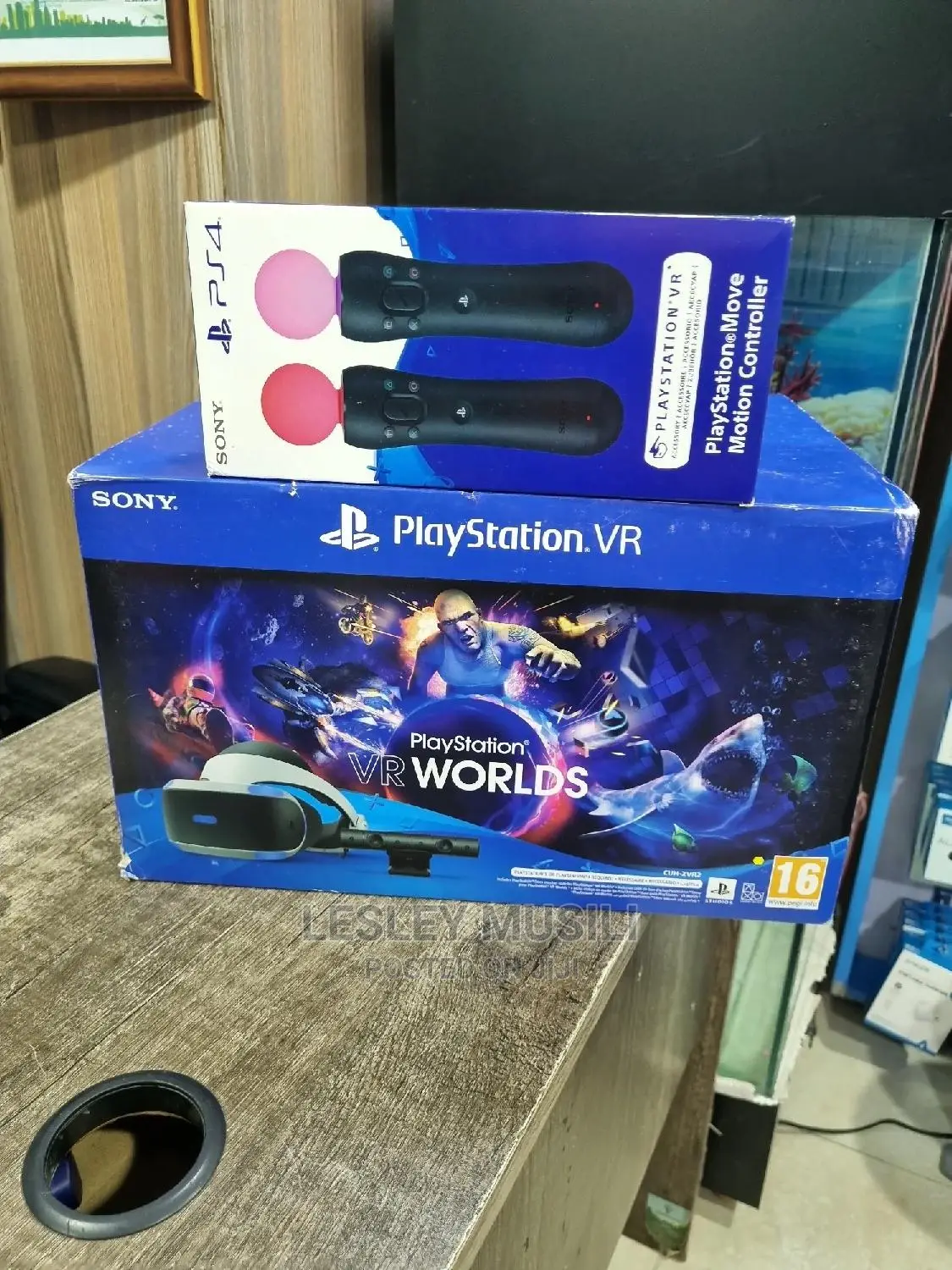 Playstation VR Worlds Twin Move Kontrollers