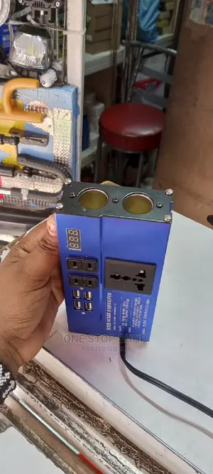 500w Car Power Inverter +4 Usb Port+2 Cigar Port